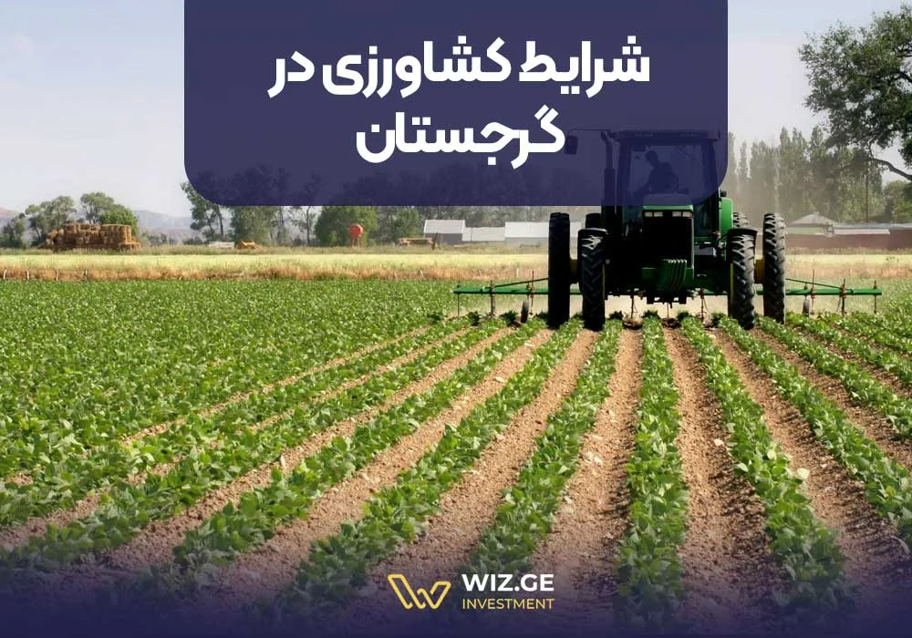 کشاورزی شرایط کشاورزی در گرجستان