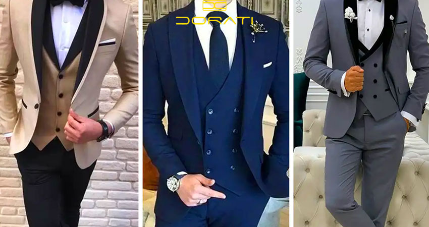 ابریشم طرحهای مناسب برای پیراهن مردانه رسمی: جزئیات اثرگذار