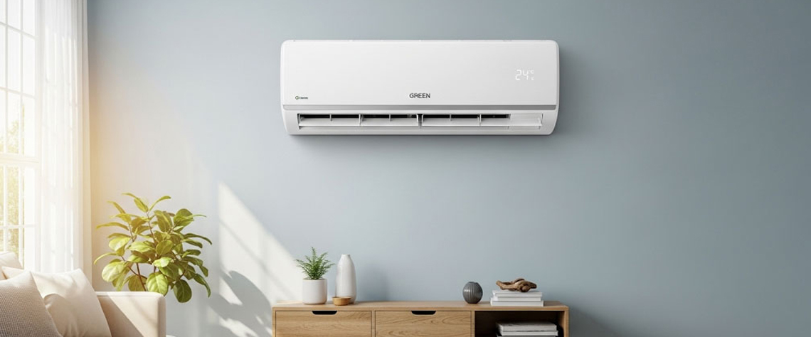 اینورتر قیمت انواع کولر گازی گرین 24000 اینورتر