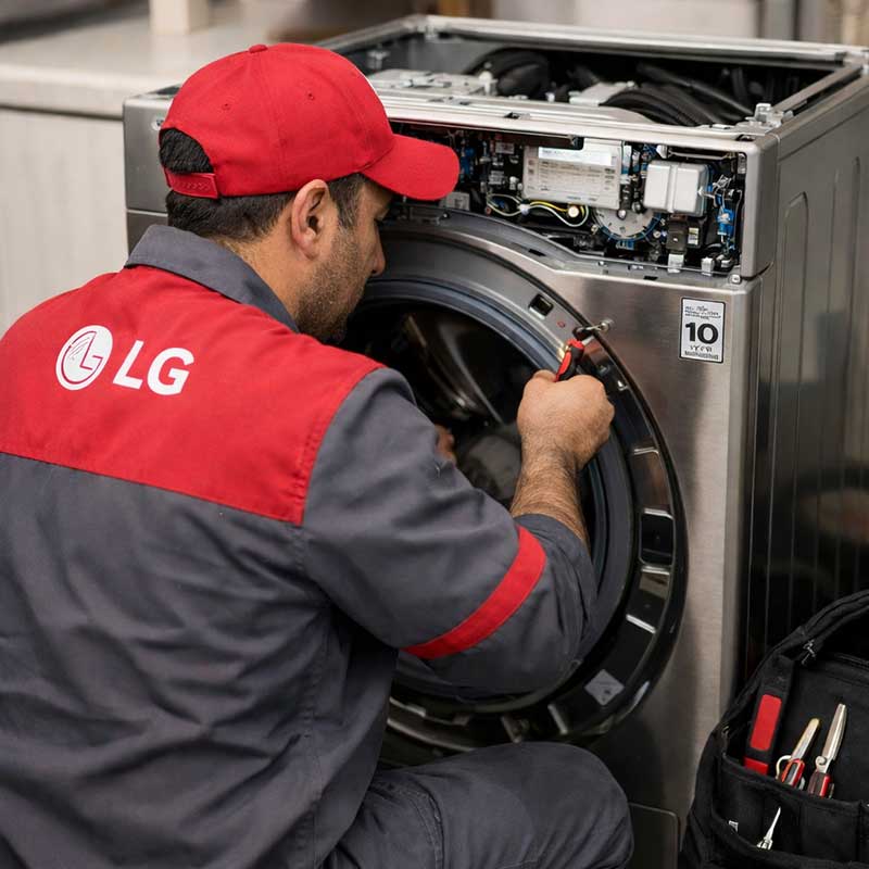 تعمیر لباسشویی الجی