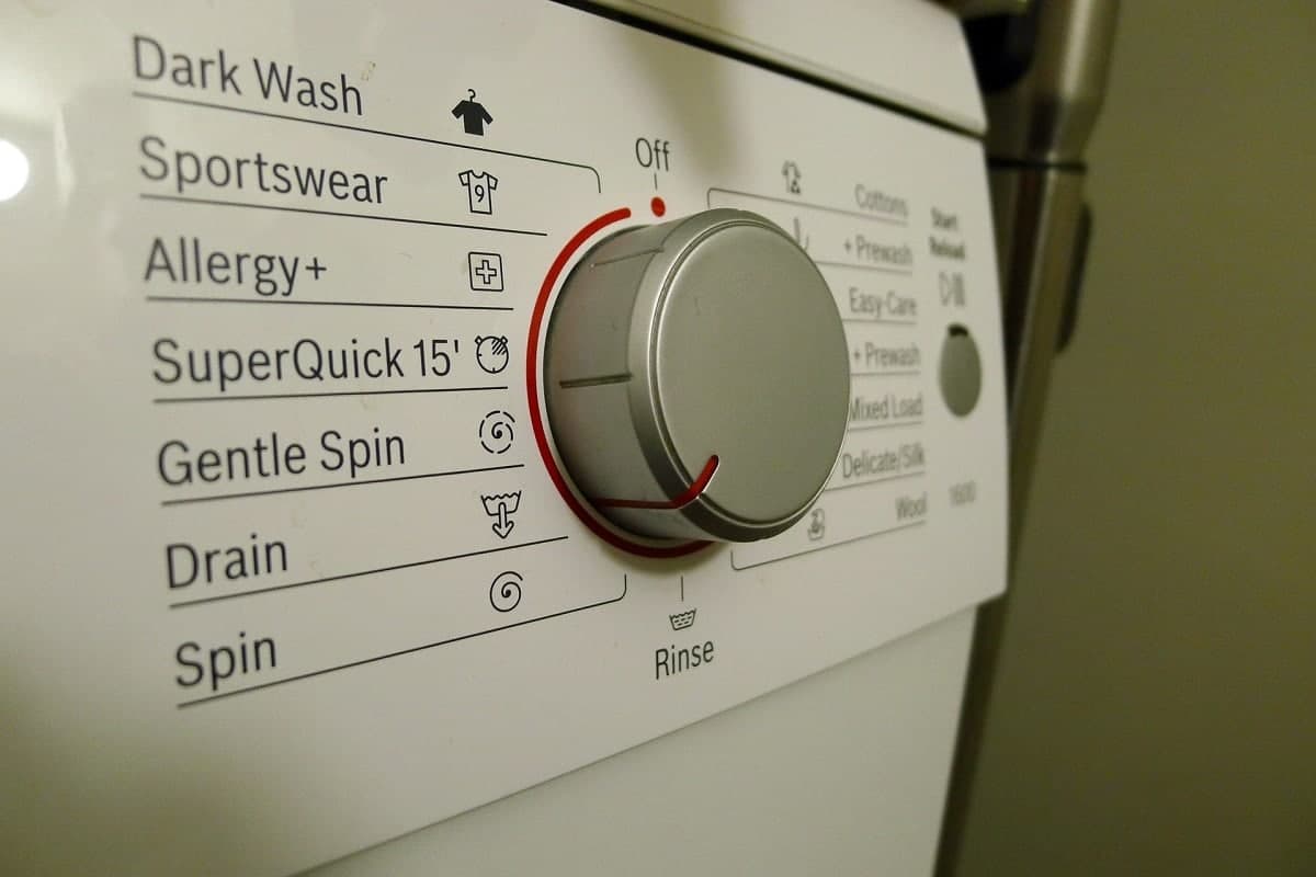 برنامه تخلیه آب ماشین لباسشویی ال جی