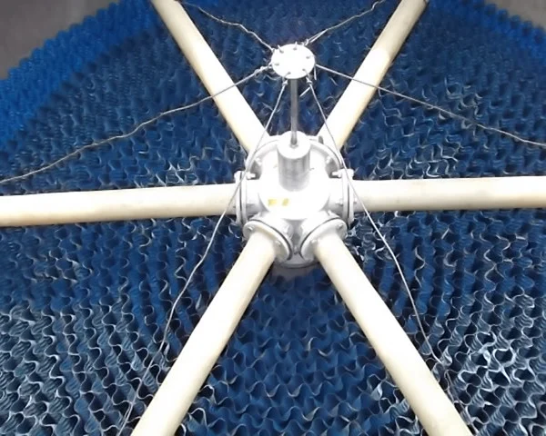 How to install a cooling tower sprinkler