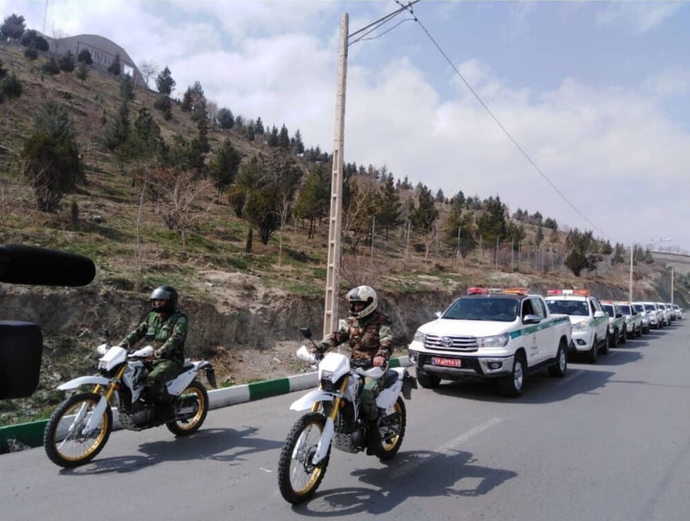 آماده‌باش نوروزی یگان حفاظت منابع طبیعی استان تهران